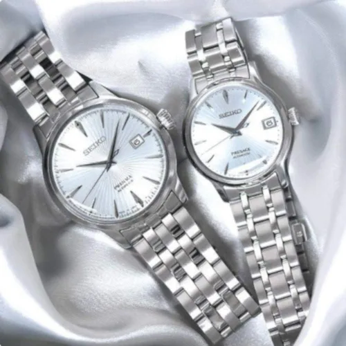 Vista 9 de SEIKO Reloj automático con esfera azul Presage SRP841J1, Azul, Moderno
