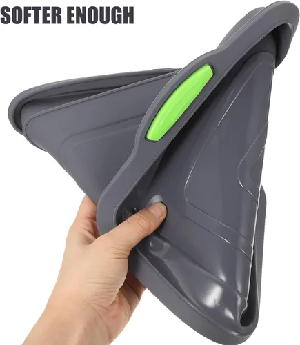Vista 6 de BESTonZON Molde de silicona para tartas de 13 x 9 pulgadas, resistente al calor, antiadherente, utensilios para hornear para horno multifunción