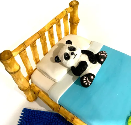 Vista 8 de Katy Sue Molde de silicona Panda para decoración de pasteles y manualidades