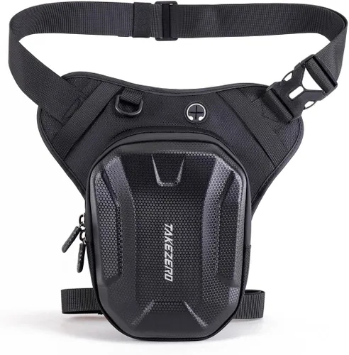 Vista 4 de Bolsa de pierna de motocicleta para hombres y mujeres, bolsa de muslo