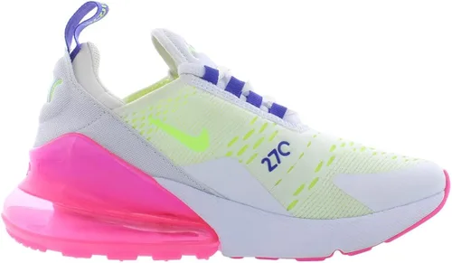 Vista 3 de Nike Air Max DH0252-100 - 270 voltios Pink Blast para mujer BlancoVolt-Pink Blast