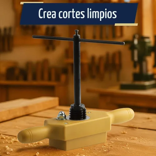 Vista 2 de Juego de machos y terrajas - 1 pulgada x 6TPI Kit de macho de rosca para espigas que corta roscas de madera macho y hembra con caja de roscar de dos