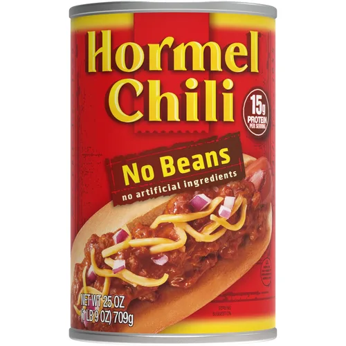 Vista 16 de Chili picante HORMEL sin frijoles, sin ingredientes artificiales, 15 oz