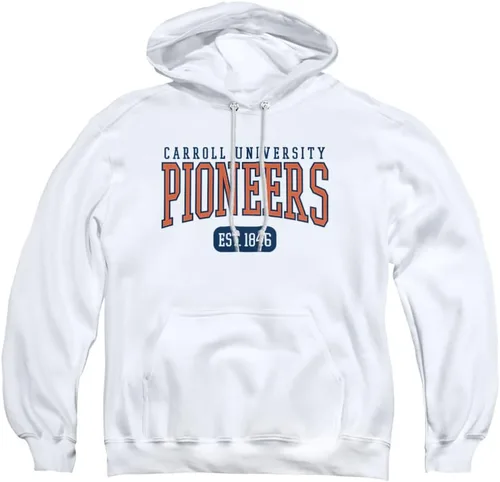 Vista 109 de LOGOVISION Colección de sudaderas con capucha unisex con diseño oficial de Collegiate Est. Date para hombres y mujeres
