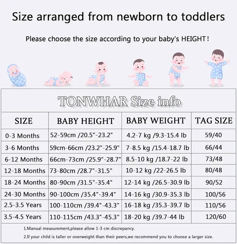 Vista 3 de TONWHAR Disfraz unisex para bebé, traje de animal para niños pequeños y niños