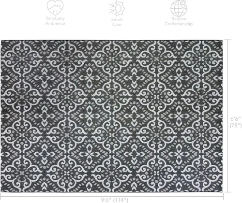 Vista 3 de Gertmenian Freedom Collection - Alfombra para exteriores con temática náutica y cuidado inteligente para terraza.