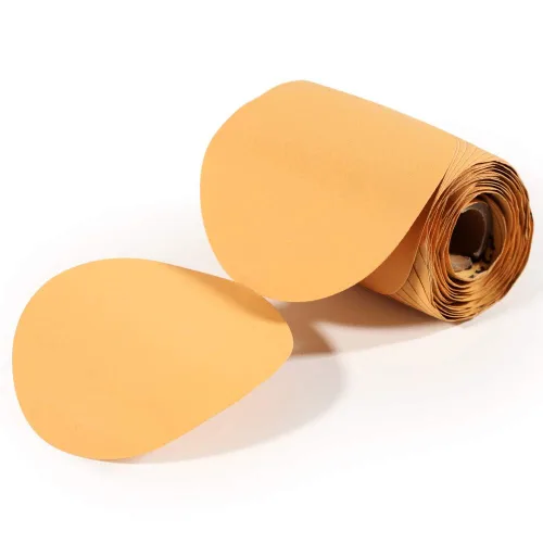 Vista 15 de SPEEDWOX Rollo de papel de lija de grano 60, discos de lija redondos de 6 pulgadas, parte trasera adhesiva PSA, parte trasera adhesiva, sin
