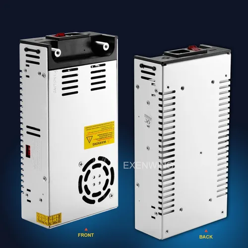 Vista 6 de Fuente de alimentación conmutada AC/DC de 12 V 50 A 600 W SMPS Convertidor de 110 V a 12 V Transformador todo en uno para bomba de motor, cámara