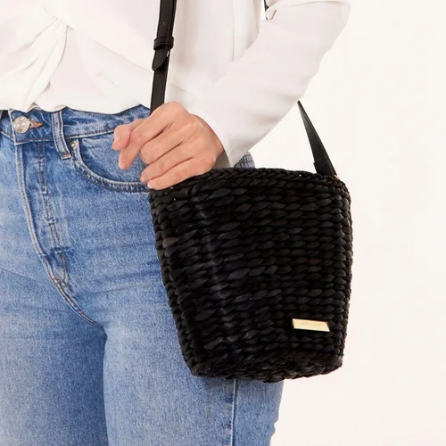 Vista 5 de KATIE LOXTON Freya - Bolso bandolera convertible de paja tejida para mujer