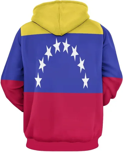 Vista 3 de Sudadera con capucha de manga larga con estampado de terror 3D para mujer primavera y otoño para hombre