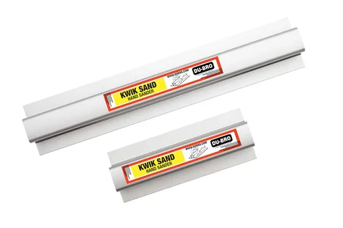 Vista 3 de Du-Bro Kwik Sand - Bloque de lijado manual de aluminio ligero con cómodo agarre ergonómico, incluye 3 unidades de papel de lija autoadhesivo