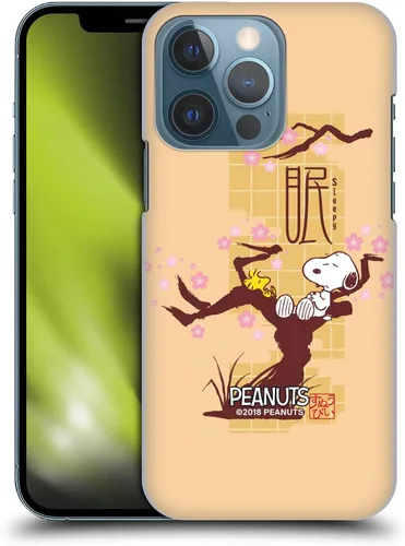 Vista 73 de Head Case Designs Funda rígida con licencia oficial de Peanuts Charlie Brown Oriental Snoopy compatible con Apple iPhone 7/8/SE 2020 y 2022