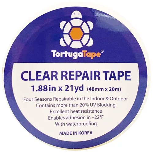 Vista 11 de Cinta de reparación de invernadero 2.75"x21yd resistente al calor/UV resistente a todo tipo de clima