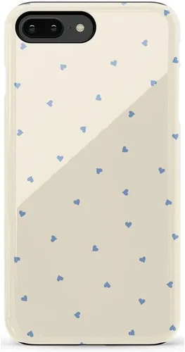 Vista 37 de Casely Funda para iPhone 6/7/8 Plus Todo envuelto Lazos vintage Diseño protector delgado esencial de doble capa