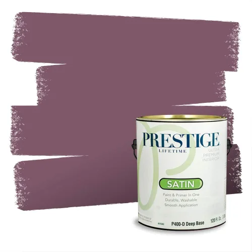 Vista 644 de Prestige Paints Pintura exterior e imprimación en uno, 1 galón, plano, coincidencia comparable de Valspar* Amber Rose*