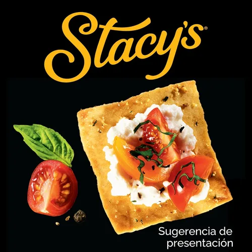 Vista 5 de Stacy's Chips de pita, parmesano, ajo y hierbas, sin colores ni sabores artificiales, bolsa de 7.33 onzas