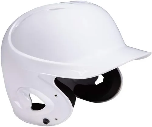 Vista 3 de Mizuno Casco de bateo juvenil sólido de la serie MVP