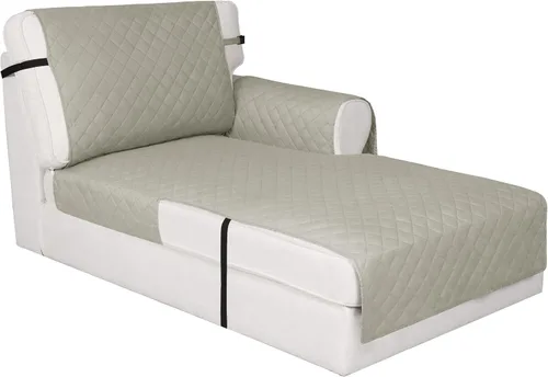 Vista 229 de Easy-Going - Funda reversible para sofá, resistente al agua, con varillas de espuma y correas elásticas, protector de muebles para mascotas y perros