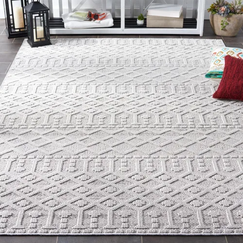 Vista 12 de SAFAVIEH Global Collection - Alfombra de pasillo, 2 pies 2 pulgadas x 8 pies, diseño beige y marfil, no desprende pelusa y de fácil cuidado