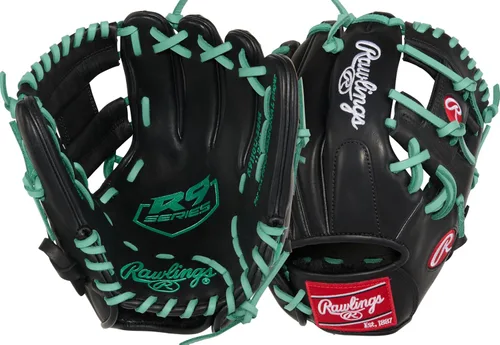 Vista 8 de Rawlings Guantes de béisbol R9 Youth Contour FIT Múltiples estilos