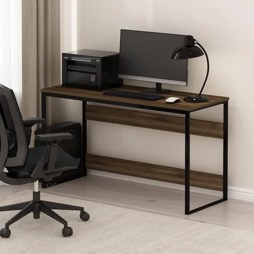 Vista 23 de Furinno Simplistic - Escritorio de 32 pulgadas de ancho, escritorio para Pino ámbar