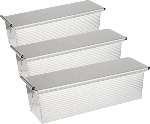 Vista 16 de USA Pan Bakeware Pullman - Molde para pan, tamaño pequeño