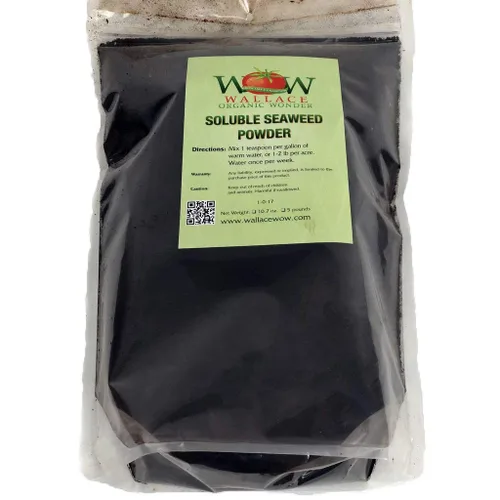 Vista 6 de Wallace Organic Wonder Fertilizante orgánico soluble en polvo de algas marinas (10.7 onzas)
