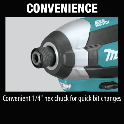 Vista 6 de Makita XT291M 18V LXT® Litio-Ion Brushless Inalámbrico 2-Pc. Combo Kit (4.0Ah)