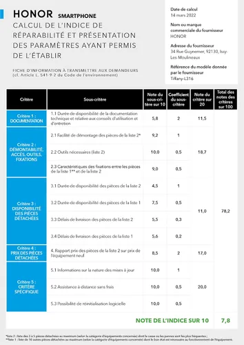 Vista 9 de Honor X8 Dual-Sim 128 GB ROM + 6 GB RAM (solo GSM Sin CDMA) Smartphone 4G/LTE desbloqueado de fábrica (azul océano) - Versión internacional