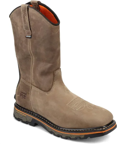 Vista 12 de Timberland PRO Botas de trabajo True Grit sin cordones con puntera compuesta para hombre Marrón-2024 Nuevo