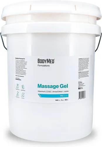 Vista 11 de BodyMed Formulations Gel de masaje, 8 oz. – Sin fragancia, gel totalmente natural para terapia de masaje – Certificado Leaping Bunny – con extracto