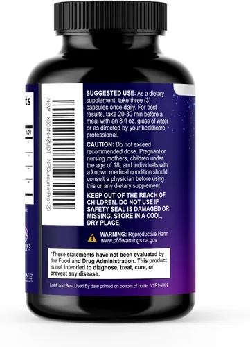 Vista 8 de Suplemento de curcumina de cúrcuma – 1750 mg de cúrcuma orgánica por porción – 95% curcuminoides, jengibre y pimienta negra BioPerine para una mejor