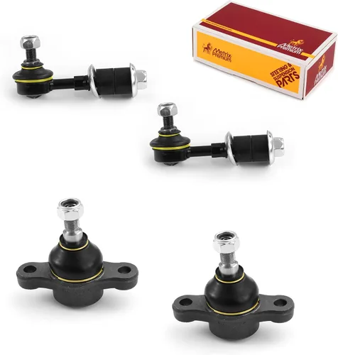 Vista 178 de Metrix Premium Chassis Parts - Juego de 4 piezas de articulación de rótula superior y barra estabilizadora delantera para Ford Ranger RWD 1998-2011