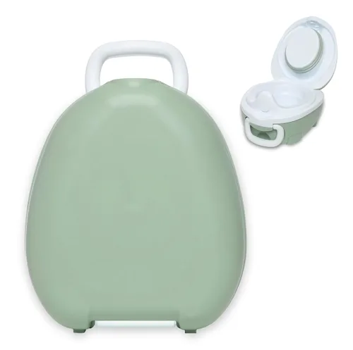 Vista 18 de My Carry Potty - Orinal de viaje para niños de 18 meses a 3 años, gato Gato Blanco