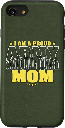 Vista 17 de iPhone 11 I Am A Orgulloso Ejército Nacional Mamá - Estuche Militar Madre