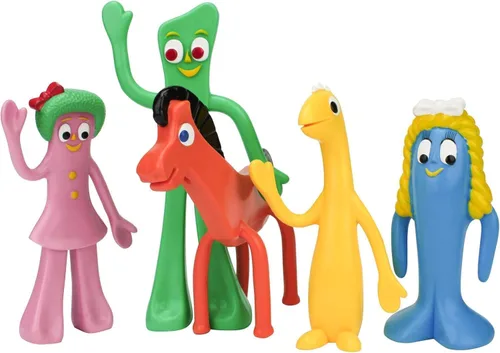 Vista 5 de Set de muñecos en caja de Gumby y sus amigos de NJ Croce