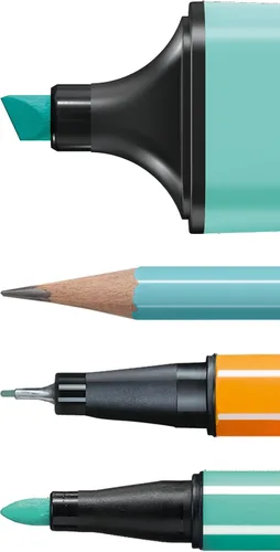 Vista 6 de STABILO Juego de bolígrafos Pastelove – Paquete de 35 – punto 88 Mini, bolígrafo 68 Mini, BOSS MINI y Swano Pastel – Fineliner, punta de fibra
