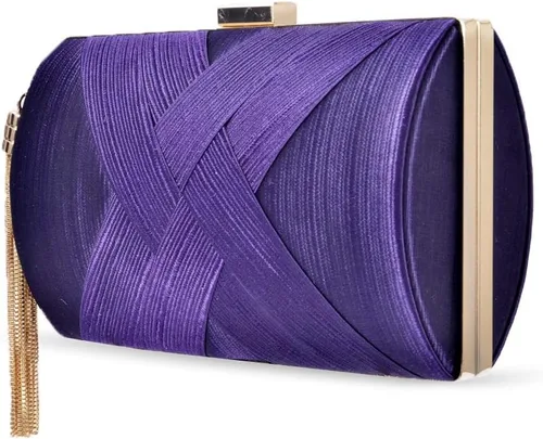 Vista 7 de Cartera de mano de mujer para la noche, de diseño, bolso de mano para damas, para fiestas, casamientos, ideal para regalar Hand Bag, Lady, Party