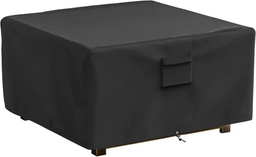 Vista 9 de Cubierta de mesa para hoguera Outland Living 401/403 para exteriores, mesa de fuego de gas propano para exteriores, 44 pulgadas, resistente al agua