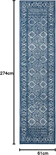 Vista 245 de Safavieh - Alfombra decorativa de la colección Tulum, modelo TUL264F, estilo marroquí, bohemio y desgastado, no suelta pelusa, para sala, vestíbulo