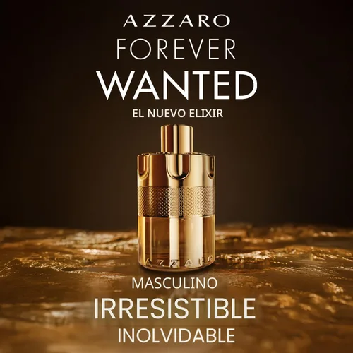 Vista 3 de Azzaro - Forever Wanted Elixir - Mens Cologne - With Notes of Raspberry, Cardamom, and Leather Accord