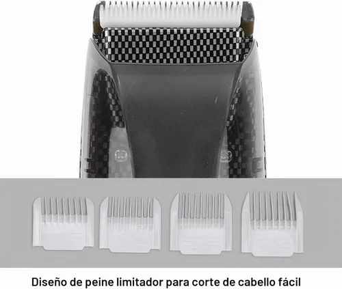 Vista 5 de Diydeg Cortadora de pelo eléctrica, luz de recarga USB, recortadora de pelo al vacío con succión automática de cabello, recortadora de pelo