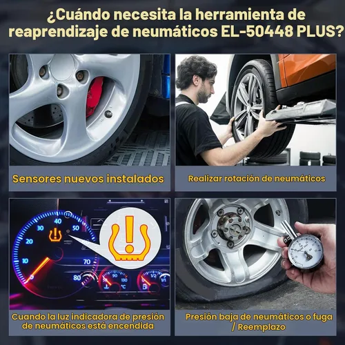 Vista 6 de KINGBOLEN EL-50448 Plus TPMS Herramienta de reaprendizaje para Ford GM