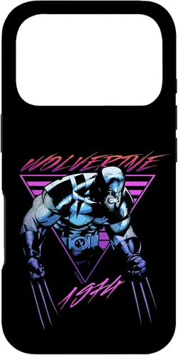 Vista 30 de Marvel X-Men Wolverine 1974 - Carcasa de neón para iPhone 17