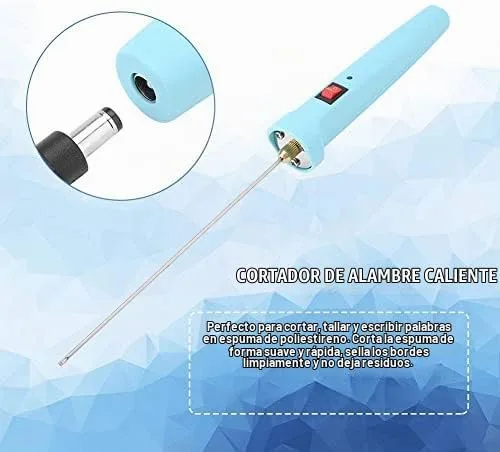 Vista 5 de Cortador de espuma de poliestireno eléctrico de 24 W para proyectos de modelado de manualidades de bricolaje