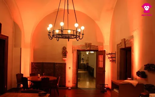 Vista 8 de Ape Labs Maxi Juego de 2 luces verticales inteligentes profesionales de fabricación alemana, 45 vatios RGBW LED Par, funciona con pilas con DMX
