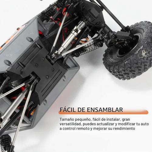 Vista 6 de Eje de transmisión de acero inoxidable 2pcs para 1/18 RC Rock Car Axial UTB18 Capra