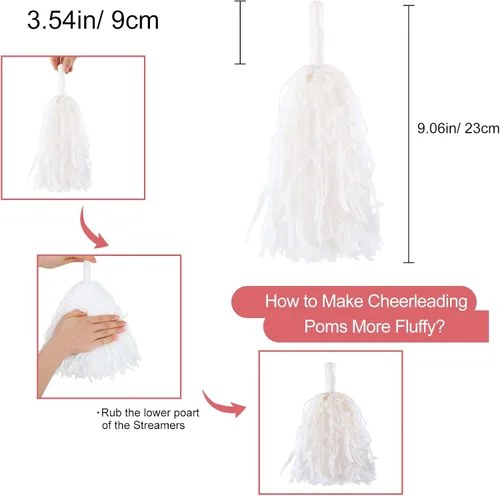 Vista 6 de JOURPEO Girls Cheerleader Costumes Toddler Cheerleading Dress up for Halloween Party Kids Cosplay Dress