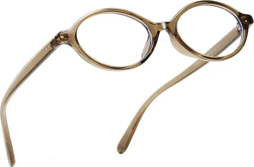 Vista 11 de Oval Blue Light Blocking Glasses Vintage Y2K Anti Eyestrain Protection TV Computer Gaming for Women Reno