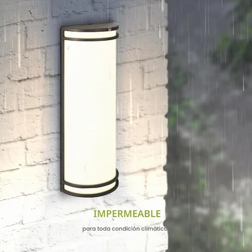 Vista 7 de ASD Luminaria LED de Montaje en Pared de 18 Pulgadas para Exteriores e Interiores - Aplique de Pared Moderno de Bronce Frotado con Aceite - 20W